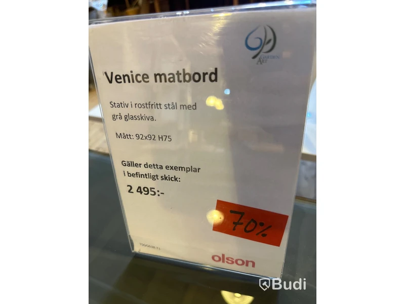 Matbord OBS! Repor i glaset.
