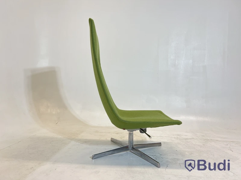 Loungefåtölj Arper Catifa 60, grön, Design Lievore, Altherr & Molina