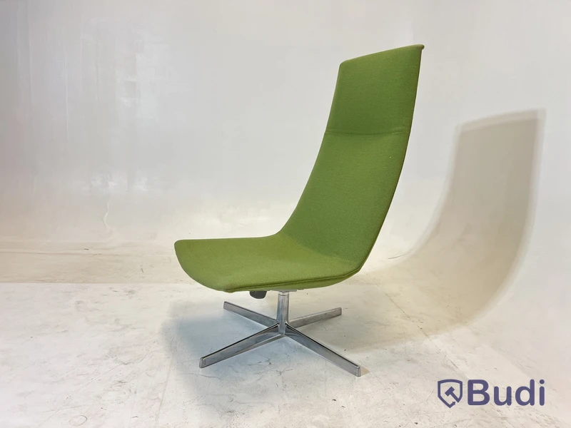Loungefåtölj Arper Catifa 60, grön, Design Lievore, Altherr & Molina