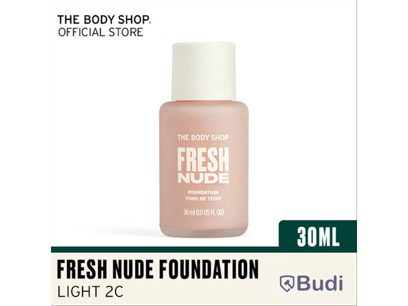 9 st. The Body Shop Fresh Nude Foundation Light 2C, 30 ml