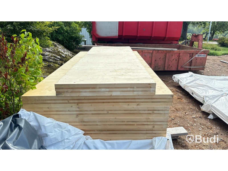 Korslimmade block 140 mm - 7 st