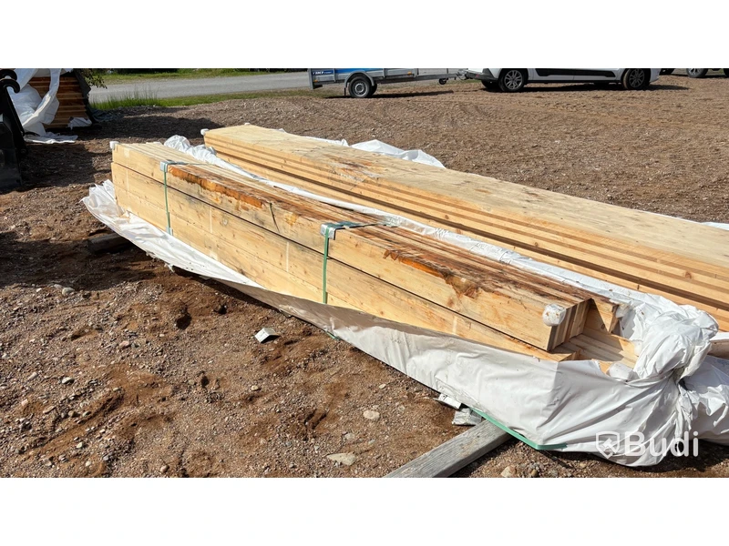 Korslimmad stolpe 160x135x3800 mm - 6 st