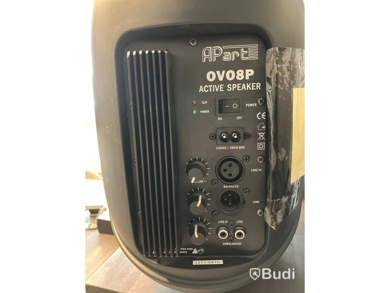 2 st. Högtalare APart OVO8P Active Speaker