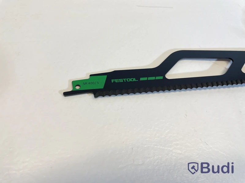 Sågblad SR 400/5 och fininställning för sidoanslag 616, Festool