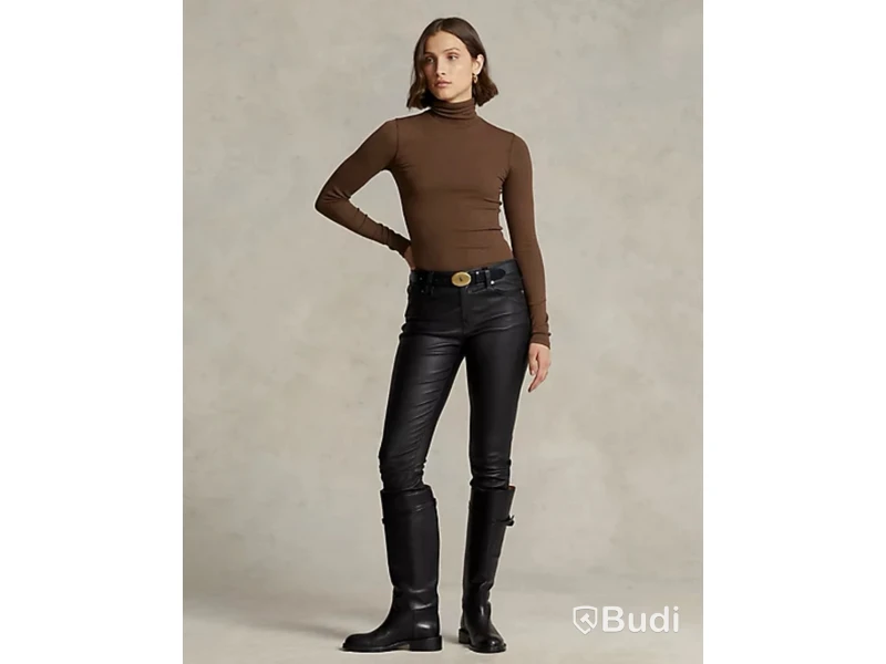 Turtleneck Polo Ralph Lauren Stretch Rib-knit Roll Neck, stl. L