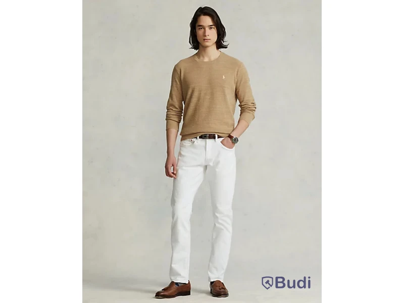 Tröja Polo Ralph Lauren Cotton-Linen Crewneck Jumper, stl. XL