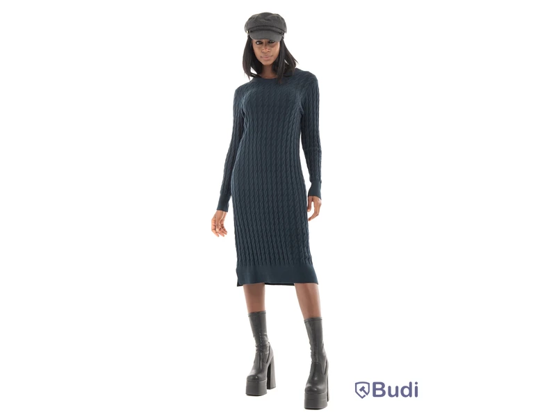 Kabelstickad Klänning Gant Twisted Cable Dress, stl. L