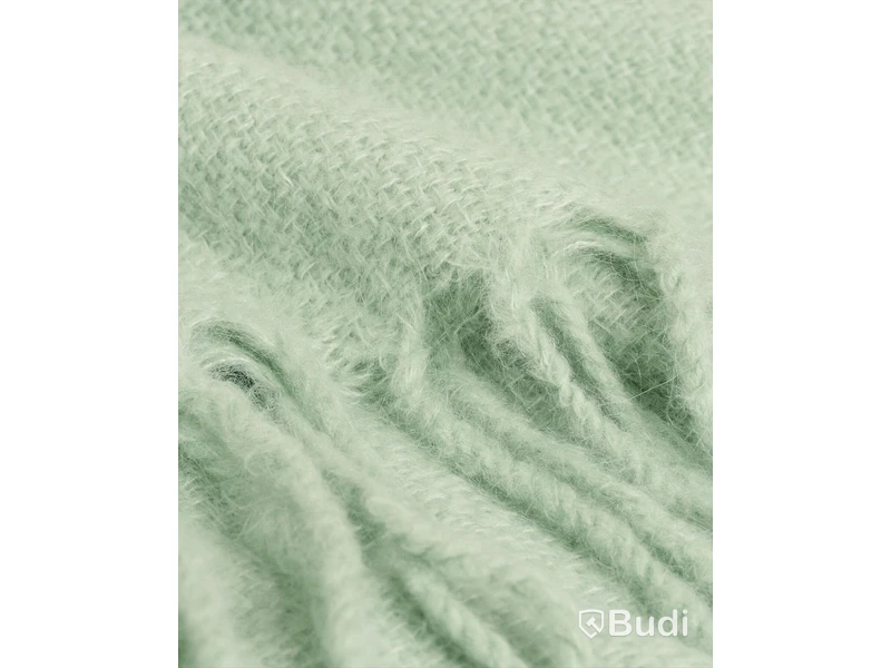 Halsduk Gant, D2. Mohair Scarf Eucalyptus green