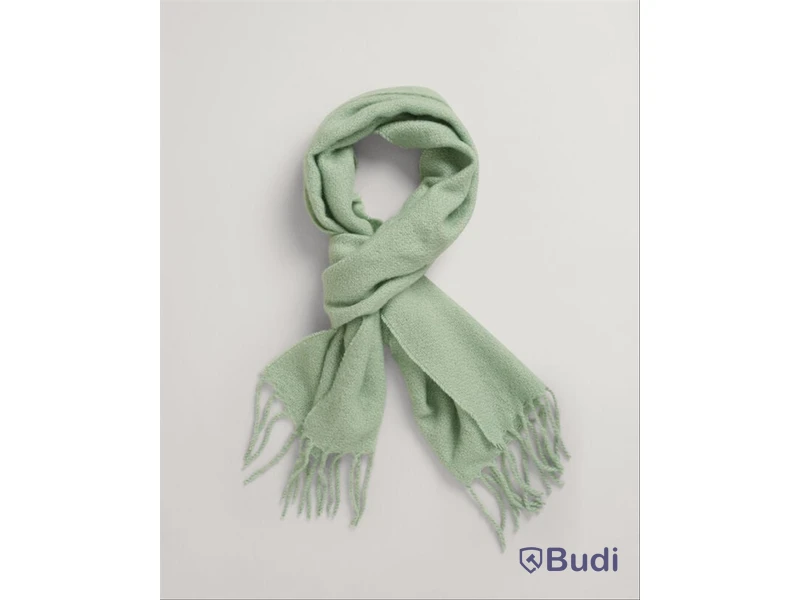 Halsduk Gant, D2. Mohair Scarf Eucalyptus green
