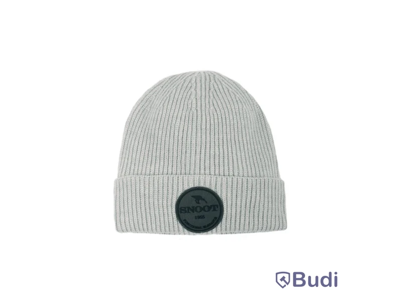 2 st. Mössor, Snoot, Merino wool beanie, fog