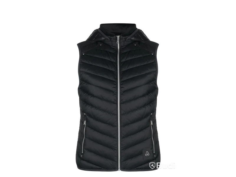 Damväst Moose Knuckles, Air down vest, svart, stl. XS