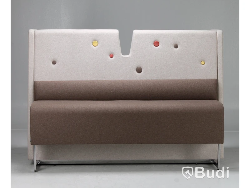 Dubbelsidig soffa Materia Le Mur, Design Wivian Eidsaunet & Marie Oscarsson