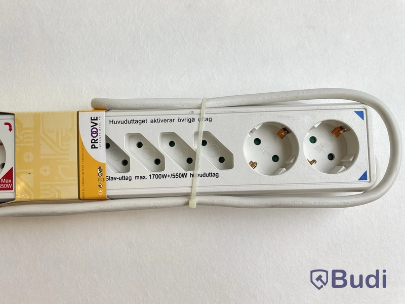 20 st. Grenuttag Proove, Socket Outlet