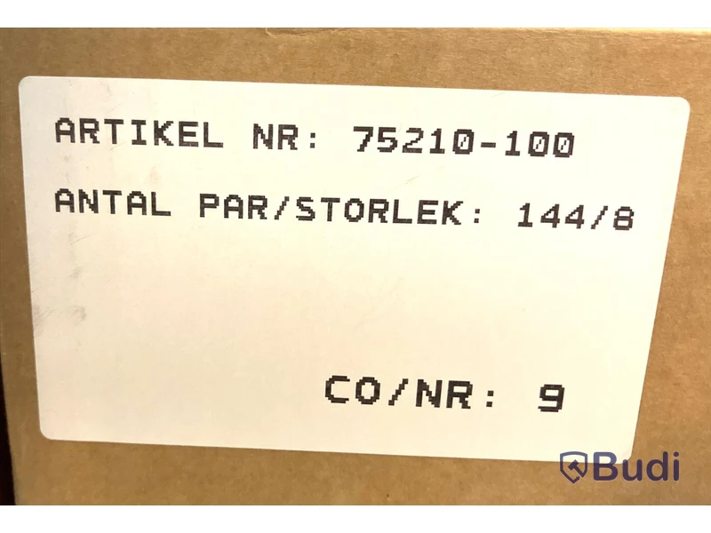 144 par Arbetshandskar Hestra Job Neptun 75210-100, stl. 8
