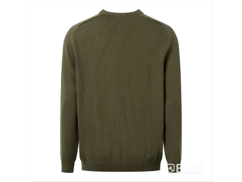 Tröja KnowledgeCotton Apparel, Plain knitted crewneck, stl. XXL