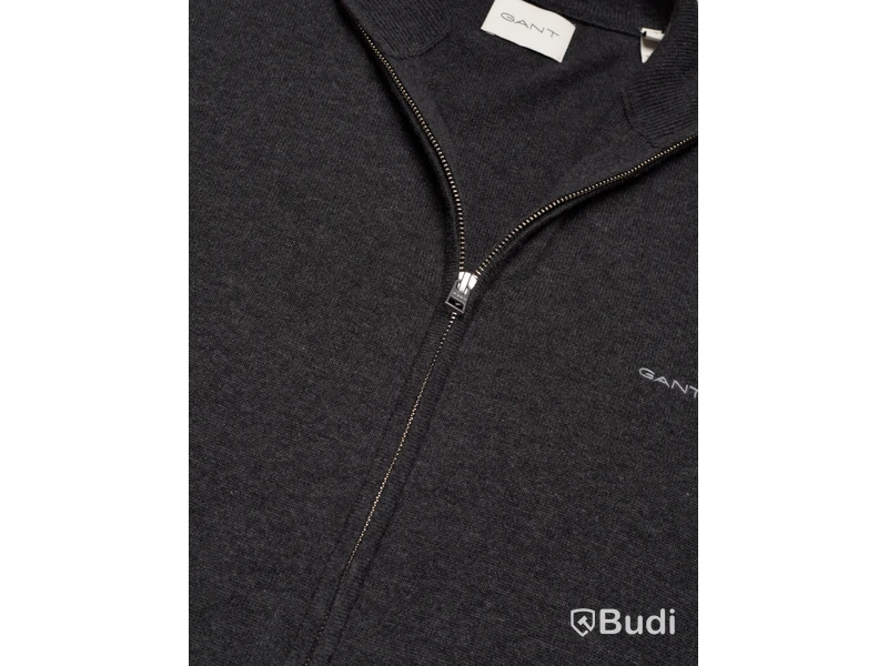 Tröja Gant, Extrafine lambswool zip cardigan, stl. XXL