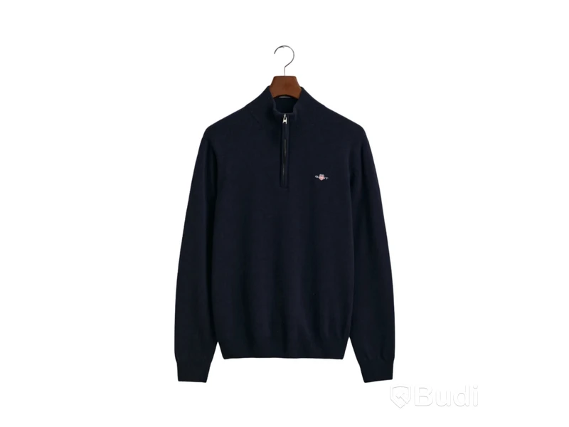 Tröja Gant Superfine Lambswool Half Zip, stl. XXL, Marine