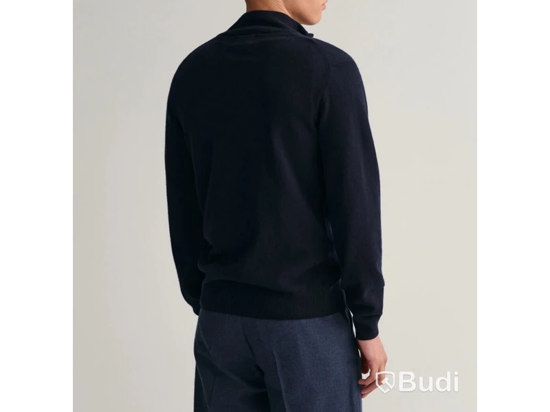 Tröja Gant, superfine lambswool half zip, stl. XXL, herr