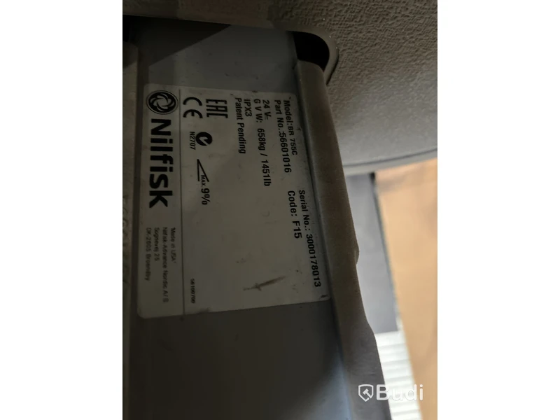 Skurmaskin Nilfisk BR755