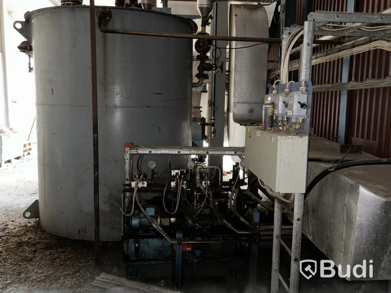 Biobränslepanna Saxlund 4 MW - för demontering