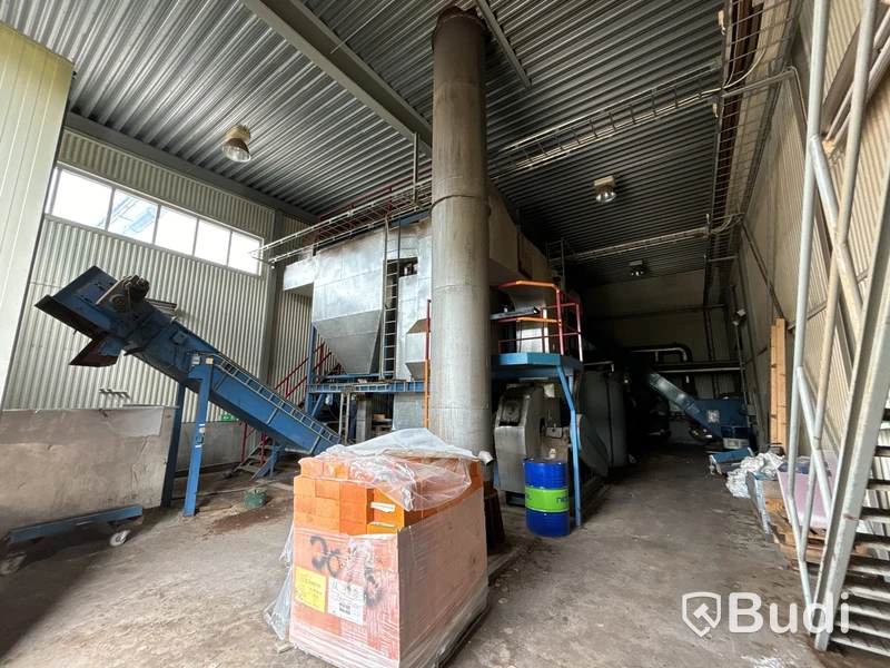 Biobränslepanna Saxlund 4 MW - för demontering