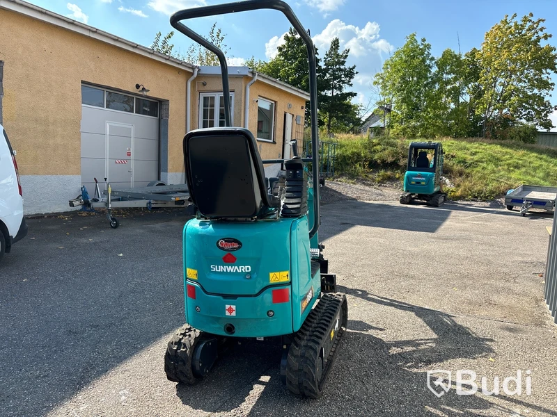 Minigrävare Sunward SWE08B -2022, 5-timmar