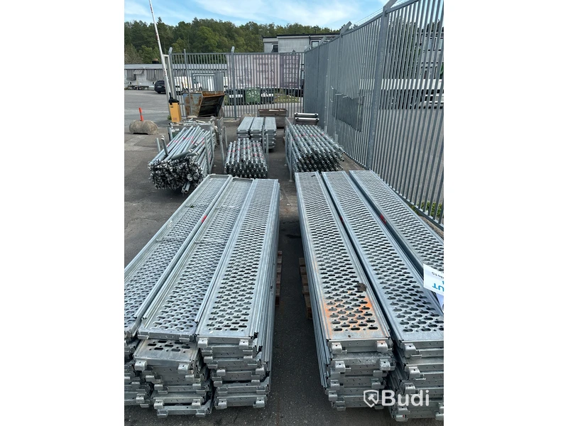 Altrad Assco Byggställning 354m2 - Modul Stål, inkl trappor