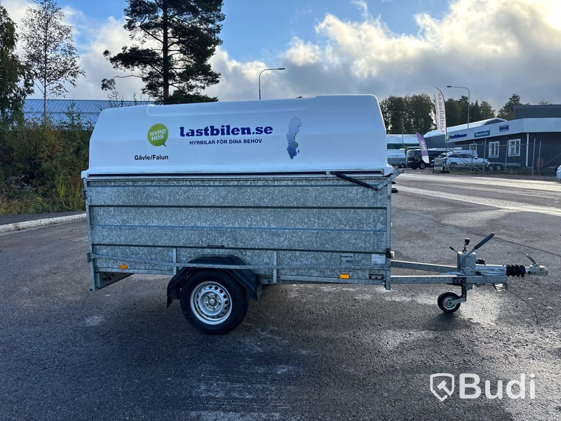 Bromsad släpvagn med kåpa Brenderup LV1000 - 2022