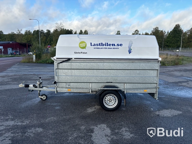 Bromsad släpvagn med kåpa Brenderup LV1000 - 2022