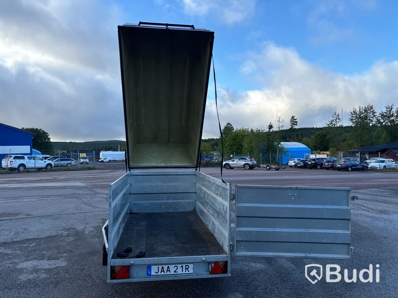 Bromsad släpvagn med kåpa Brenderup LV1000 - 2022