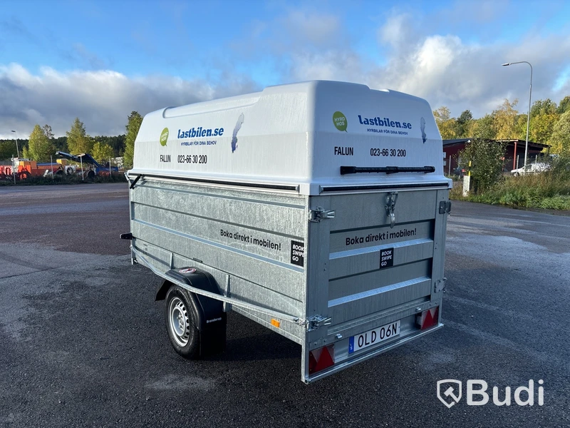 Bromsad släpvagn med kåpa Brenderup LV0750 - 2024