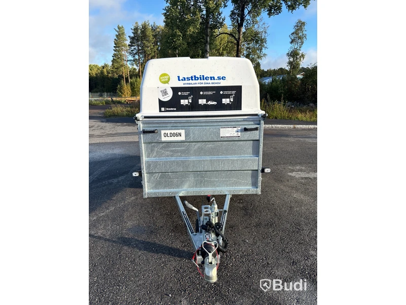 Bromsad släpvagn med kåpa Brenderup LV0750 - 2024