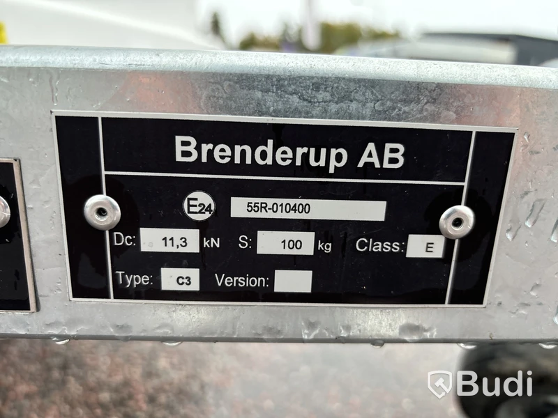 Skåpsläp Brenderup CE100035R - 2024