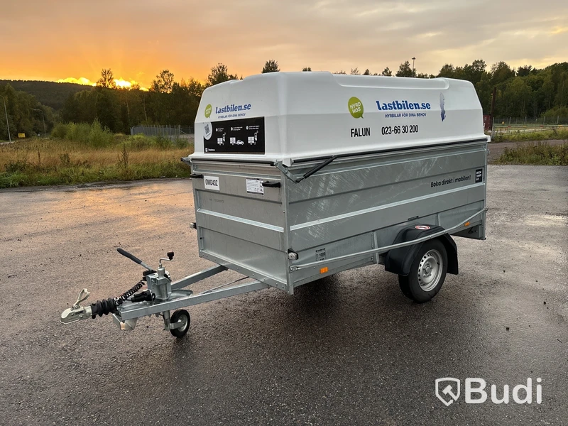 Bromsad släpvagn med kåpa Brenderup LV1000 - 2024