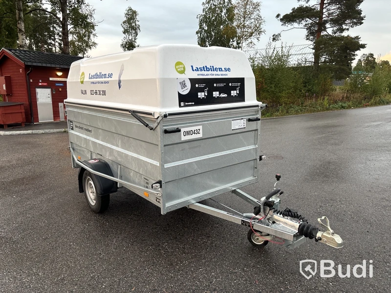 Bromsad släpvagn med kåpa Brenderup LV1000 - 2024
