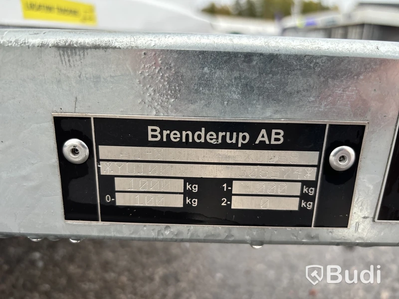Skåpsläp Brenderup CE100035R - 2024