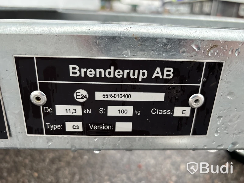 Skåpsläp Brenderup CE100035R - 2024