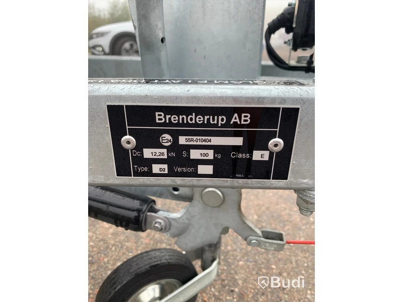 Bromsad grindvagn Brenderup D1000 - 2024