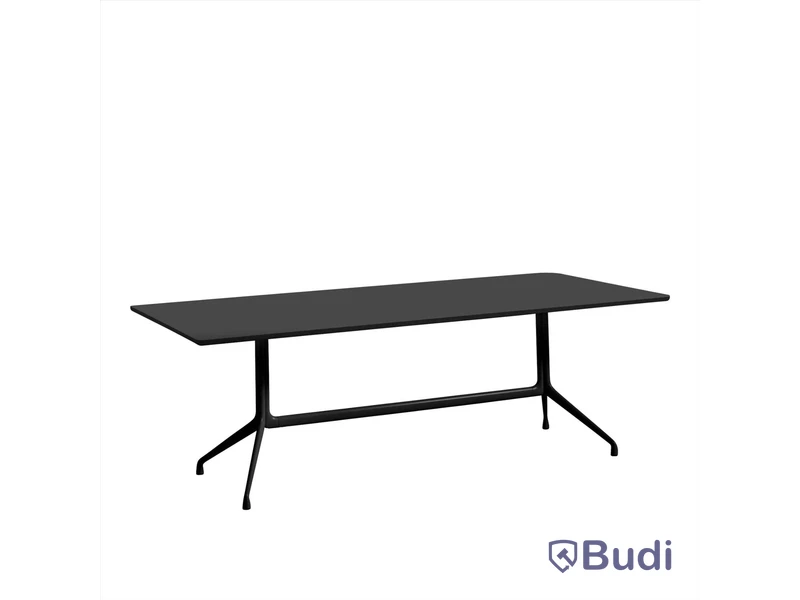 Konferensbord 220 x 120 cm, svart