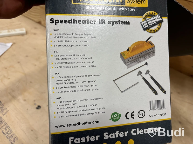 Speedheater 1100 S färgborttagare.