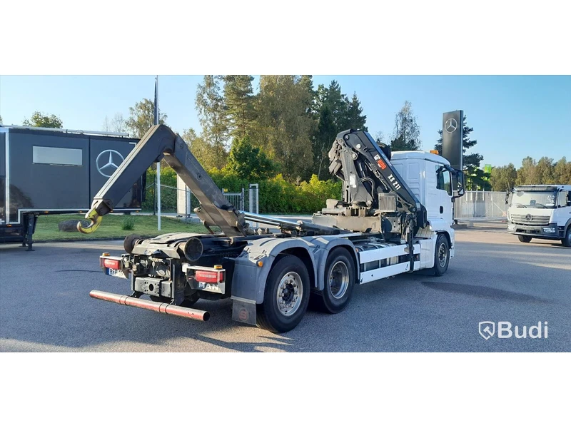 Kranväxlare MAN TGS 26 480 6X2-2 BL - 2016 | Hiab | OBS! Flak ingår ej! - EXPORT