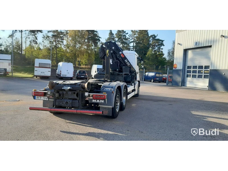 Kranväxlare MAN TGS 26 480 6X2-2 BL - 2016 | Hiab | OBS! Flak ingår ej! - EXPORT