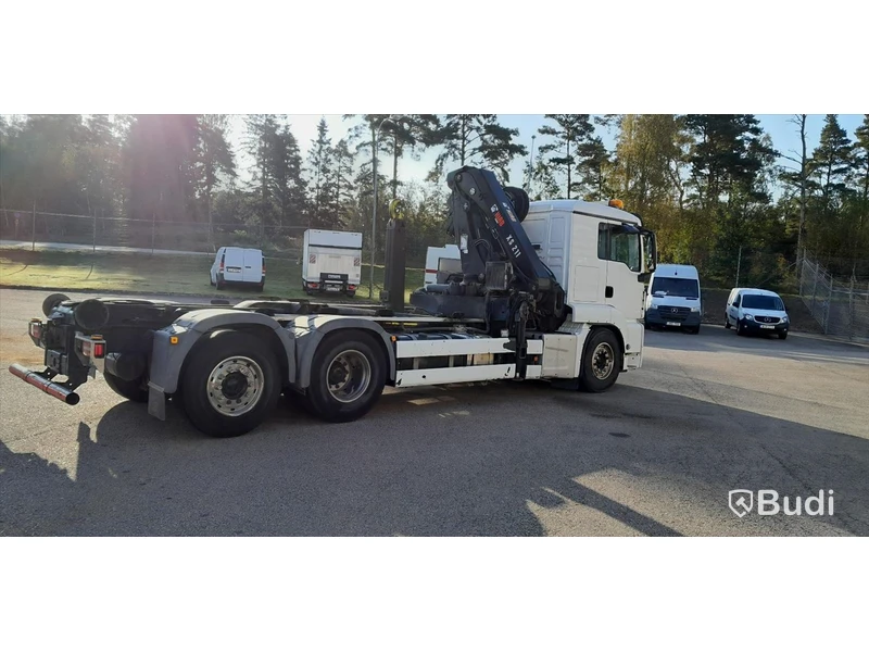 Kranväxlare MAN TGS 26 480 6X2-2 BL - 2016 | Hiab | OBS! Flak ingår ej! - EXPORT