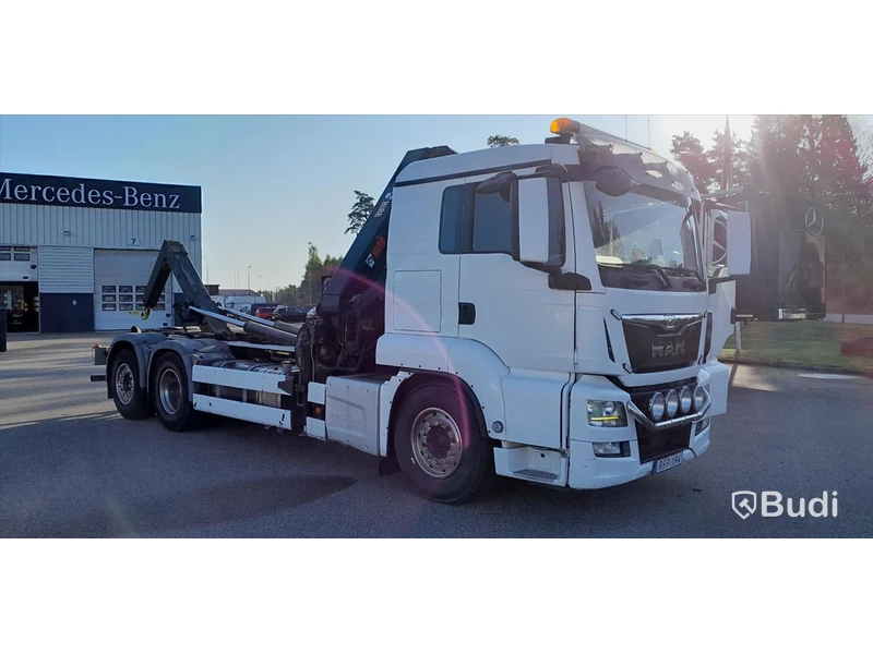 Kranväxlare MAN TGS 26 480 6X2-2 BL - 2016 | Hiab | OBS! Flak ingår ej! - EXPORT