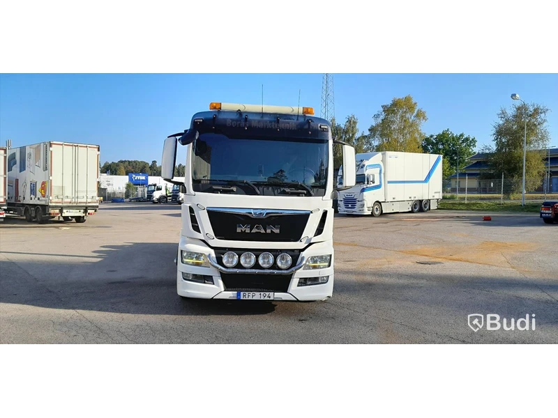 Kranväxlare MAN TGS 26 480 6X2-2 BL - 2016 | Hiab | OBS! Flak ingår ej! - EXPORT