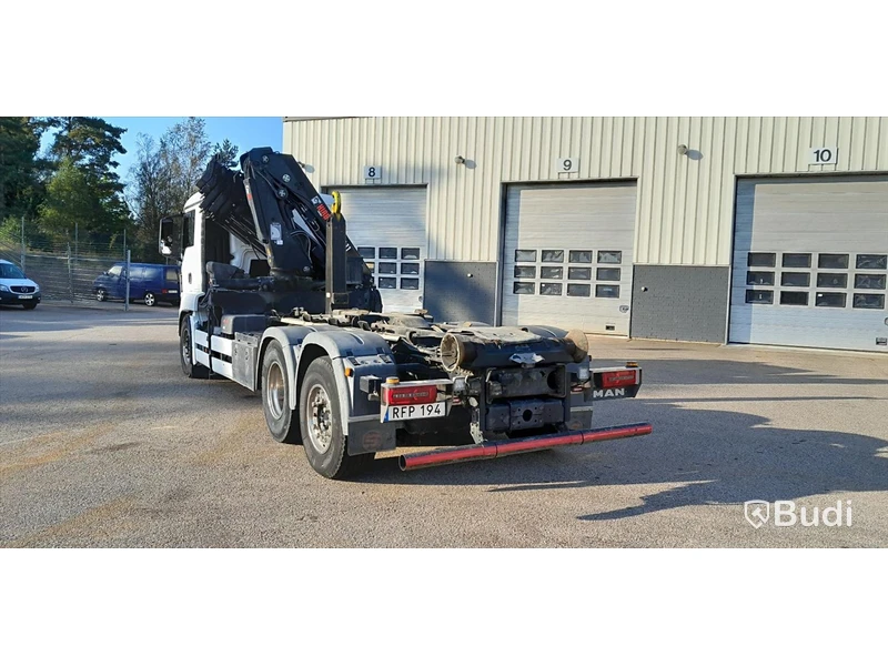 Kranväxlare MAN TGS 26 480 6X2-2 BL - 2016 | Hiab | OBS! Flak ingår ej! - EXPORT