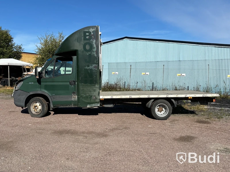 Flakbil med sovhytt Iveco Daily 35C18, -2009 - EXPORT