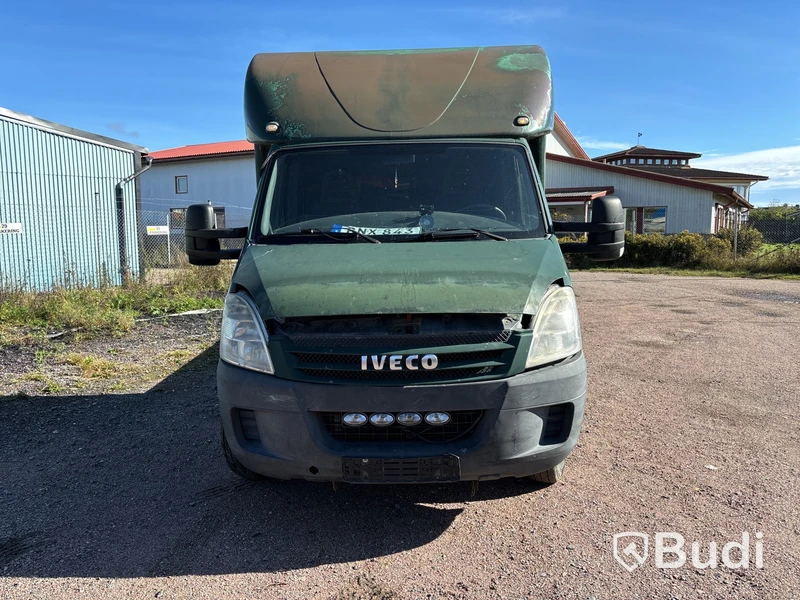 Flakbil med sovhytt Iveco Daily 35C18, -2009 - EXPORT