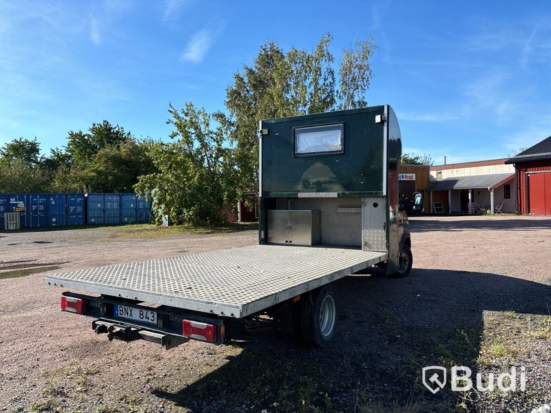 Flakbil med sovhytt Iveco Daily 35C18, -2009 - EXPORT