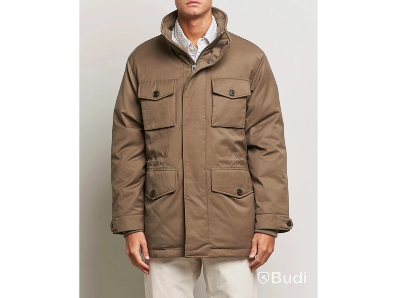 Vinterjacka Gant, Padded flannel field jacket, stl. XL, herr